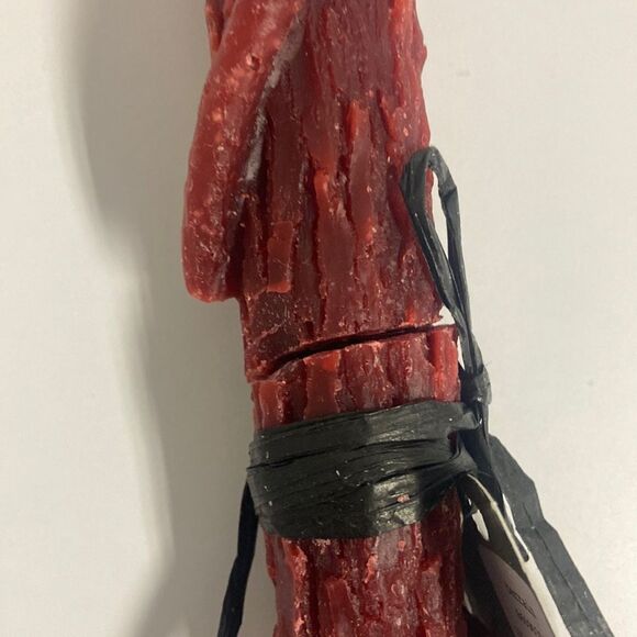 Anthropologie Bittersweet Oak Stick Candle Red - Picture 6 of 6